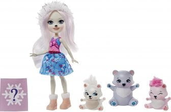 Enchantimals GJX47 Enchantimals Familien Spielset Pristina Polar Bear Puppe e1634648888384