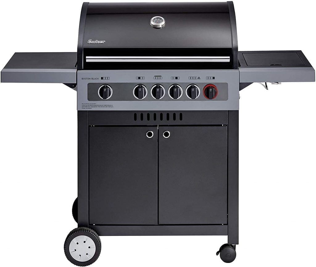 Enders Gasgrill Boston Black 4 Ik Turbo