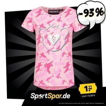 Fortnite T Shirt fuer Maedchen e1633414753120