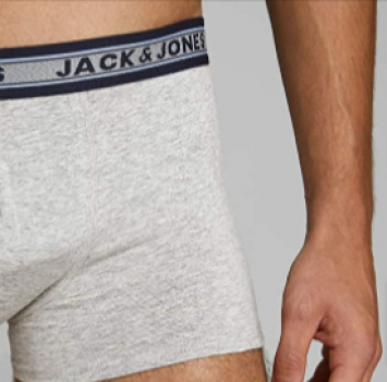 JACK JONES Herren Jacoliver Trunks 5 Pack Boxershorts Dark Grey Melange XL EU Amazon de Fashion