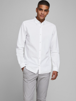 Jack Jones Jjesummer Shirt L s S21 Sts 12163855 white ab 11 99 E Preisvergleich bei idealo de 1