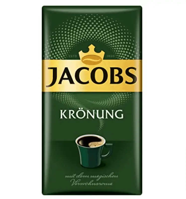 5 x Jacobs Filterkaffee Krönung Klassisch gemahlener Kaffee, 5 x500g ab 14,49 € (Prime)