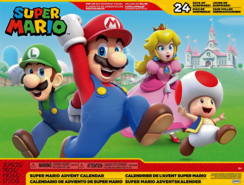 Jakks Pacific Super Mario &Amp; Co. Adventskalender