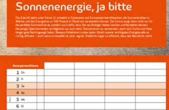 Kostenfreien Familienkalender von enviaM anfordern enviaM