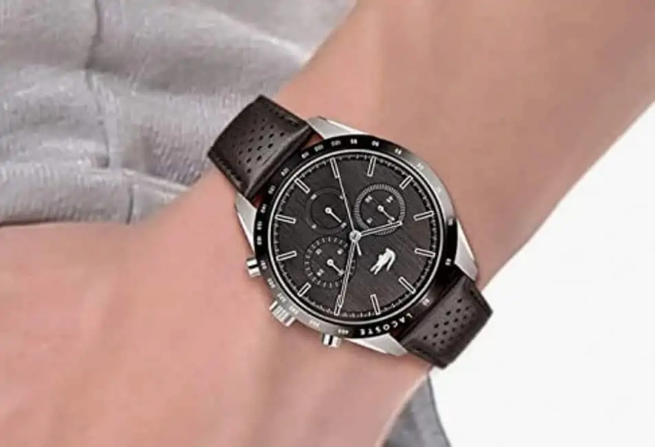 Lacoste Herren Analog Quarz Uhr mit Lederarmband 2011109 für 86,20 € inkl. Versand (statt 132,00 €)