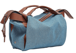 Liebeskind Berlin Gray Denim Satchel