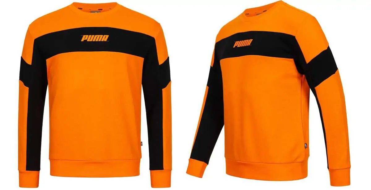 PUMA Rebel Crew Herren Sweatshirt [Gr. S bis 2XL] für 22,94 € inkl. Versand