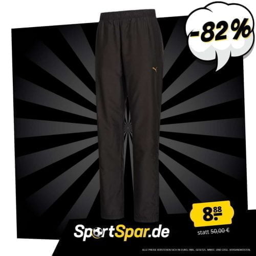 PUMA Damen Trainingshose (Gr. S  bis XL) für 8,88 € zzgl. 3,95 € Versand
