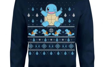 Pokemon Schiggy Weihnachtspullover