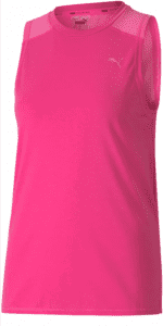 Puma Train Mesh Panel Damen Tanktop Pink