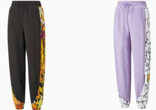 Puma x Britto Damen Sweatpants mit Print e1633776493458