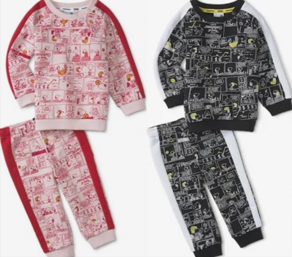 Puma X Peanuts Jogginganzug Mit Rundhalsausschnitt Für Babys