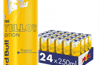 Red Bull Energy Drink Yellow Edition Getraenke Tropical 24 x 250ml EINWEG   Amazon.de  Lebensmitt 2