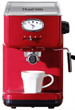 Russell Hobbs Espressomaschine 28250 56 retro rot 11l e1635069354119