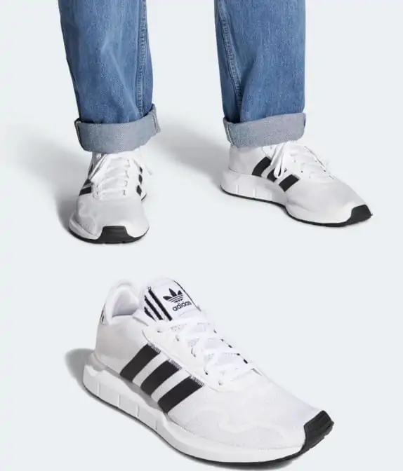 adidas Originals Swift Run X in weiß (Gr. 36 bis 46) für 50,40 € inkl. Versand statt 63,90 €