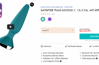 Satisfyer Plug Ilicious 1 Analvibrator e1636989900594