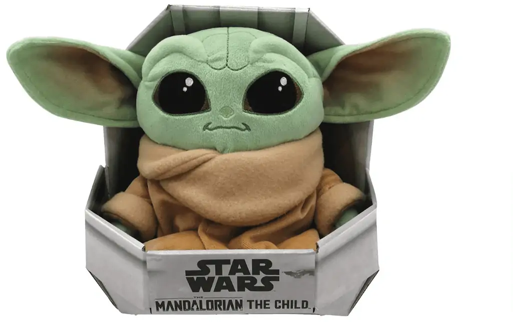 Disney Mandalorian Baby Yoda Plüschfigur (25cm) für 12,99 € inkl. Prime-Versand (statt 22,74 €)