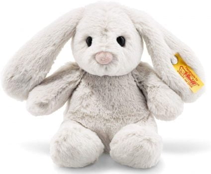 Steiff Hoppie Hase 18 cm Plueschhase mit Schlappohren e1633349484413