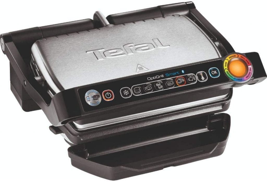 Tefal Gc730D Optigrill Smart Kontaktgrill Mit App Steuerung