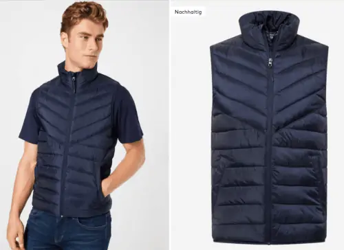 Tom Tailor Denim Herren Weste (Gr. XS bis XXL) für 35,92 € inkl. Versand (statt 44,99 €)
