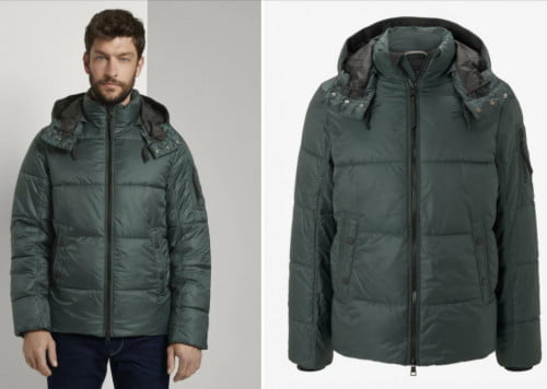 Tom Tailor Herren Winterjacke (Gr. S bis XL) für 62,39 € inkl. Versand