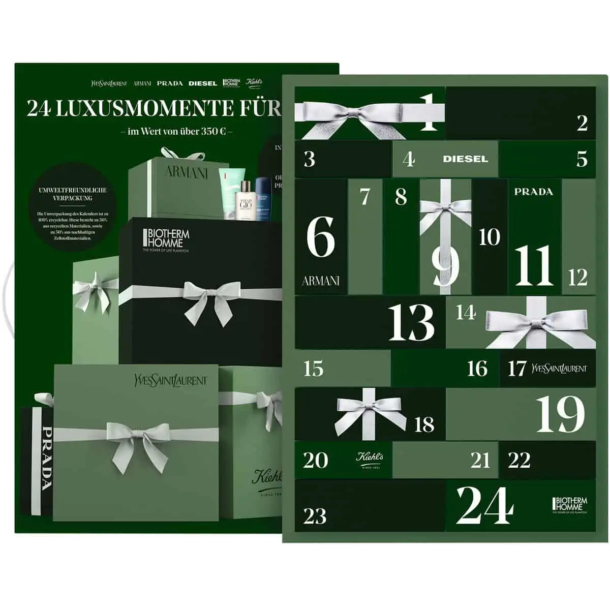 ARMANI Beauty Herren Adventskalender 2021 für 63,98 € inkl. Versand statt 123,90 €