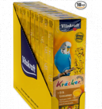 Vitakraft Sittich Kraecker Ei 10er Pack 10 x 54 g Amazon de Haustier