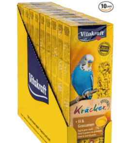 Vitakraft Sittich Kraecker Ei 10Er Pack 10 X 54 G Amazon De Haustier