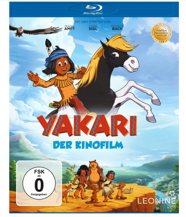 Yakari Der Kinofilm Blu Ray Amazon De Genkel Toby Giacometti Xavier Dvd Blu Ray