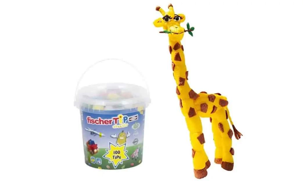 fischer TiP 508773 – TiP 100 Eimer, Kreativspielzeug für 3,49 € [Prime/lieferbar ab 09.11.] statt 8,71 €
