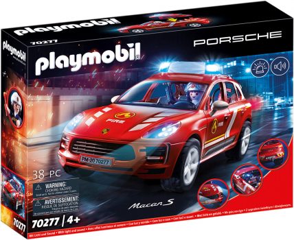 playmobil porsche macan s feuerwehr 70277