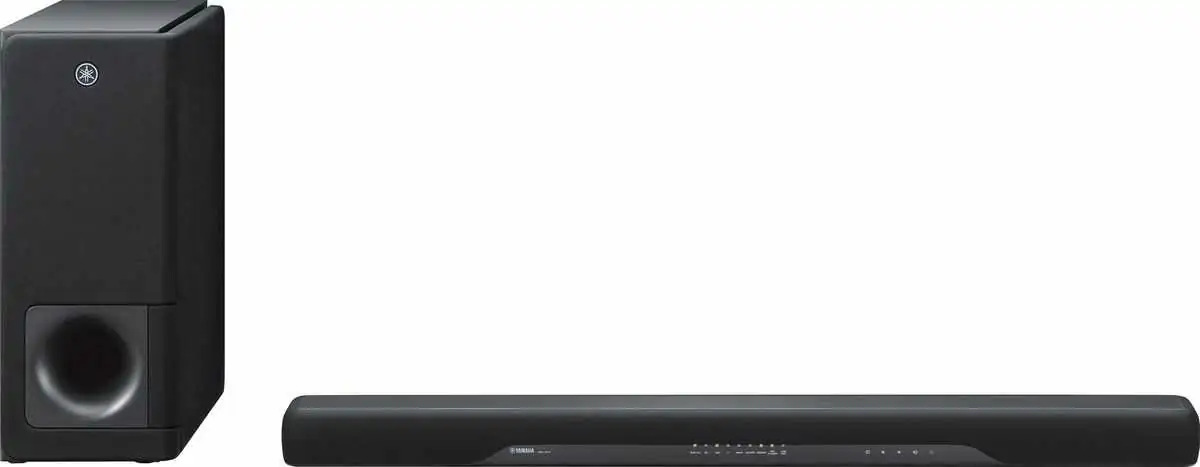 Yamaha YAS-207 2.1 Soundbar (Bluetooth, 200 W, mit kabellosem Subwoofer und DTS Virtual:X Sound) für 201,95 € inkl. Versand statt 254,00 €