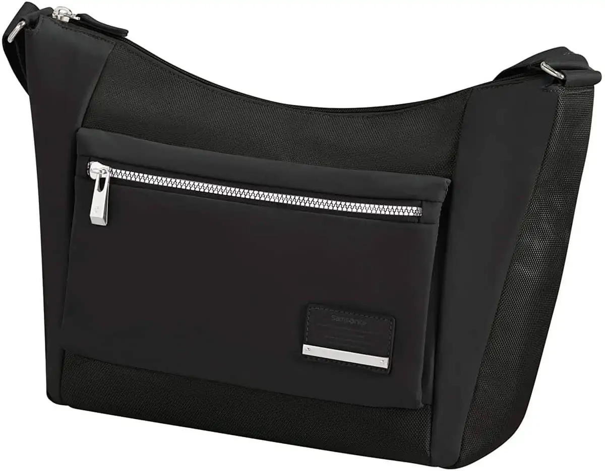 Samsonite Openroad Chic – Schultertasche M, 41 cm, Schwarz für 32,70 € inkl. Versand [nur noch 8 Stück verfügbar] statt 56,69 €