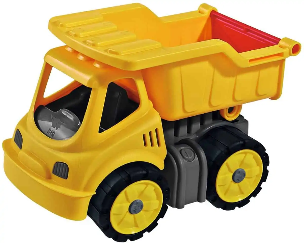 BIG-Power-Worker Mini Kipper (Kippfahrzeug geeignet als Sandspielzeug) für 3,95 € [Prime] statt 9,28 €