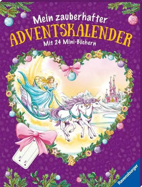 Mein zauberhafter Adventskalender mit 24 Mini-Büchern für 3,50 € inkl. Versand (statt 13,00 €)