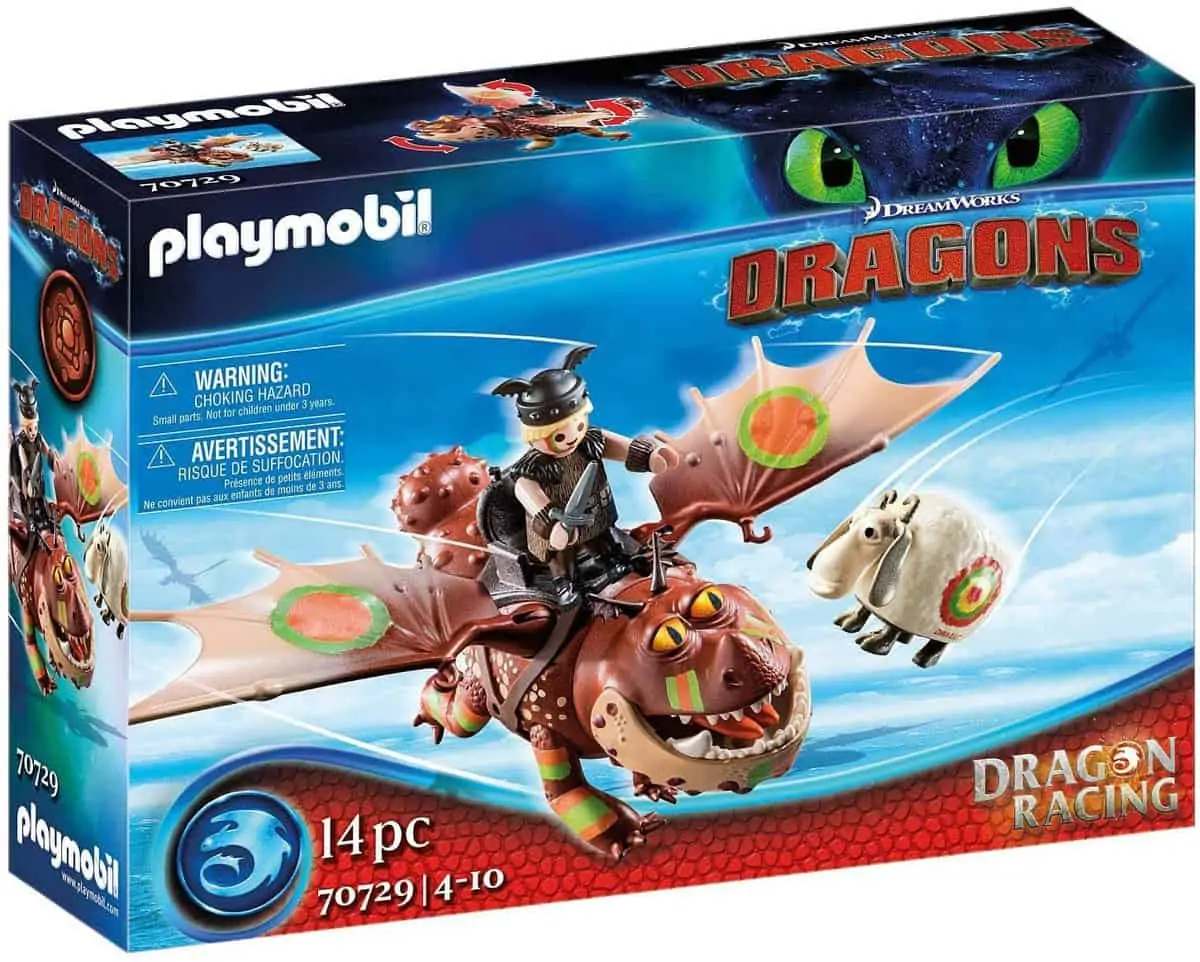 PLAYMOBIL DreamWorks Dragons (70729) Dragon Racing: Fischbein und Fleischklops für 16,27 € [Prime] statt 21,22 €