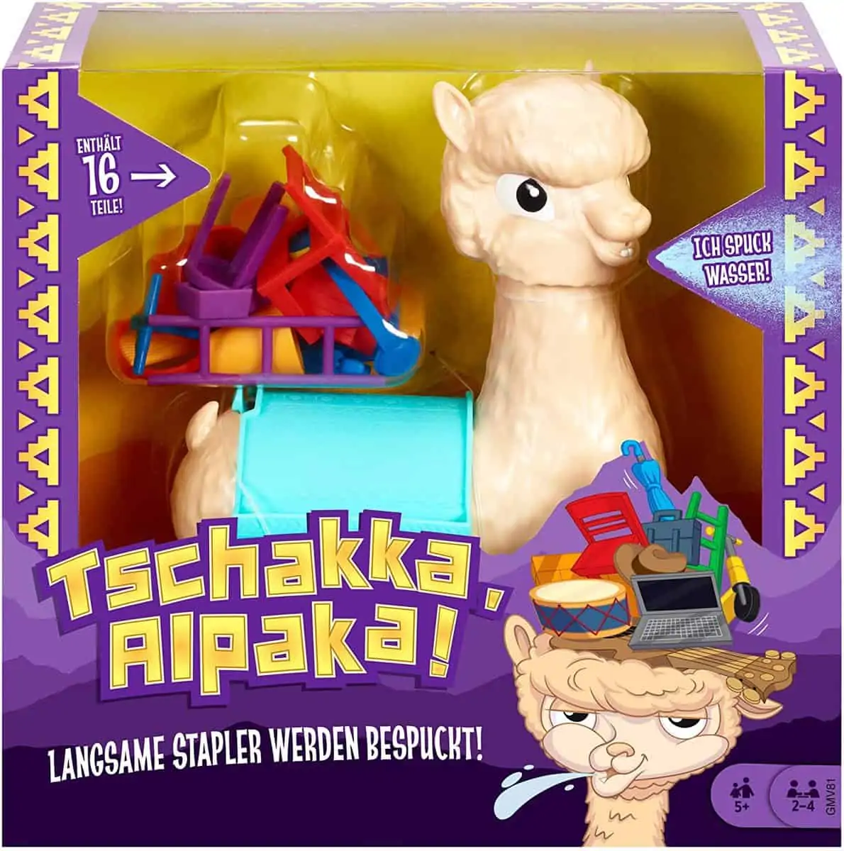 Mattel Games Tschakka, Alpaka! – Kinderspiel für 10,32 € [Prime] statt 16,84 €