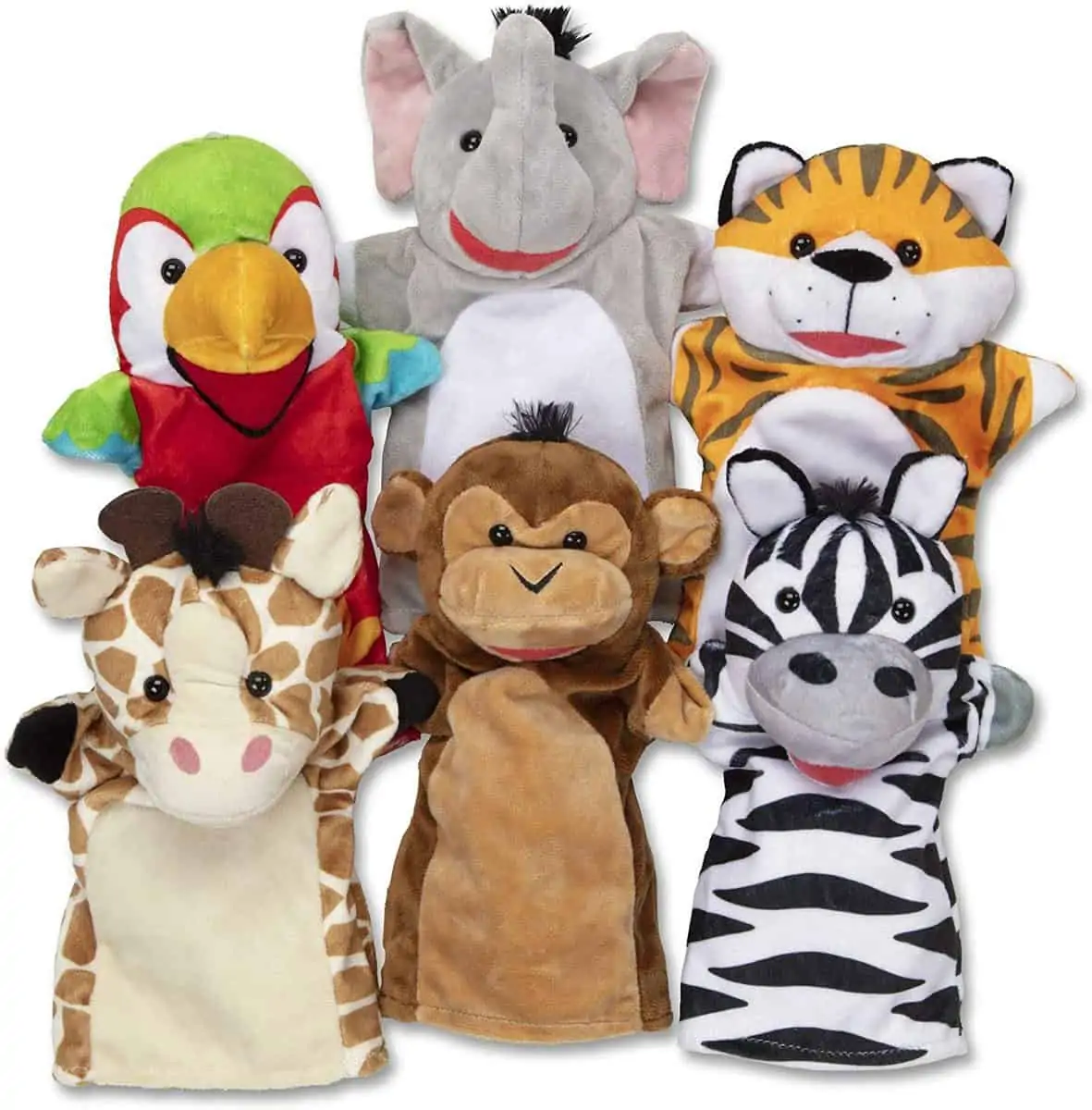 Melissa & Doug Safari Friends Handpuppen für 19,99 € [Prime] statt 30,50 €