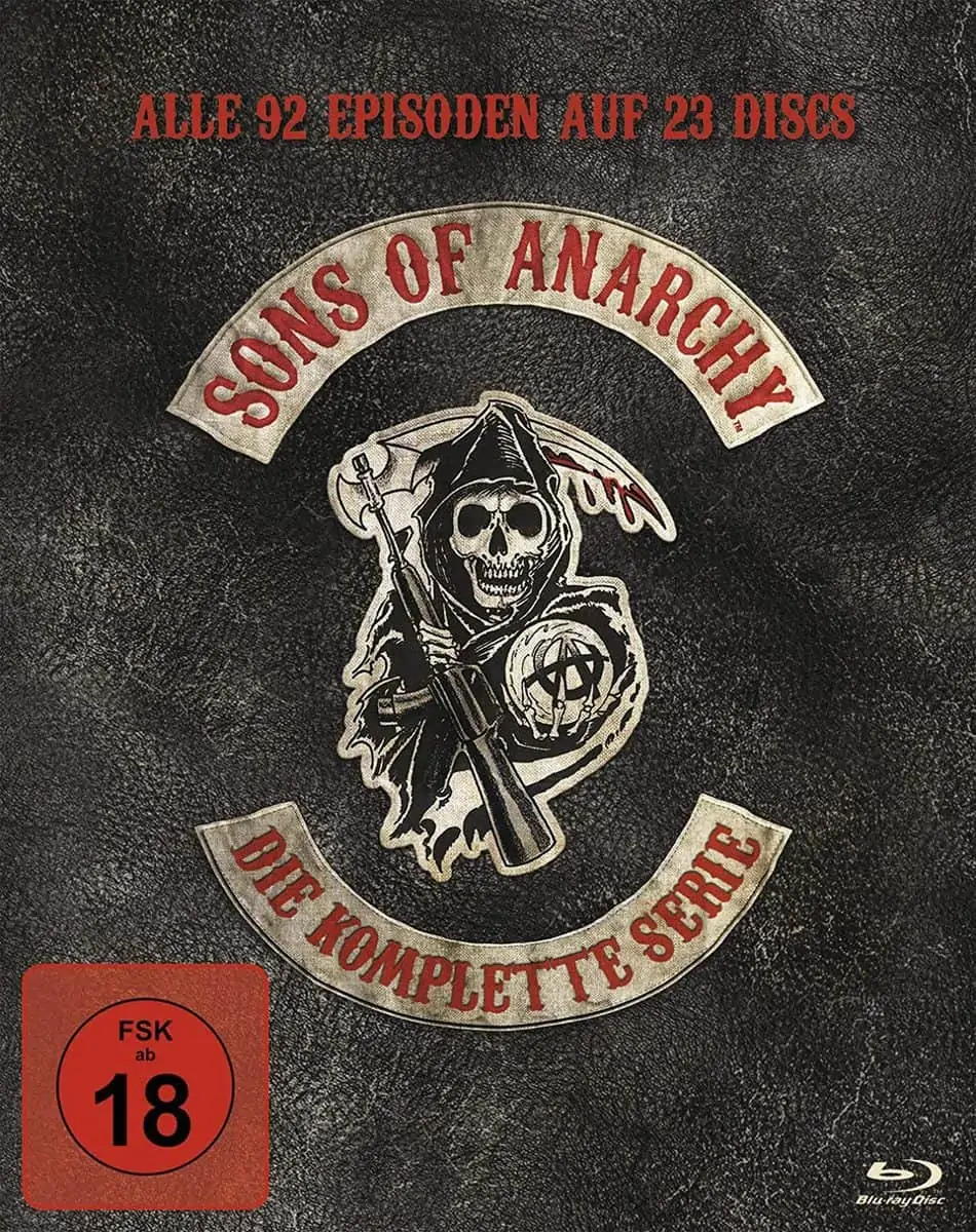 Sons of Anarchy: Staffel 1-7 (Neuauflage Blu-ray) für 52,99 € [Amazon/MM & Saturn] statt 84,96 €