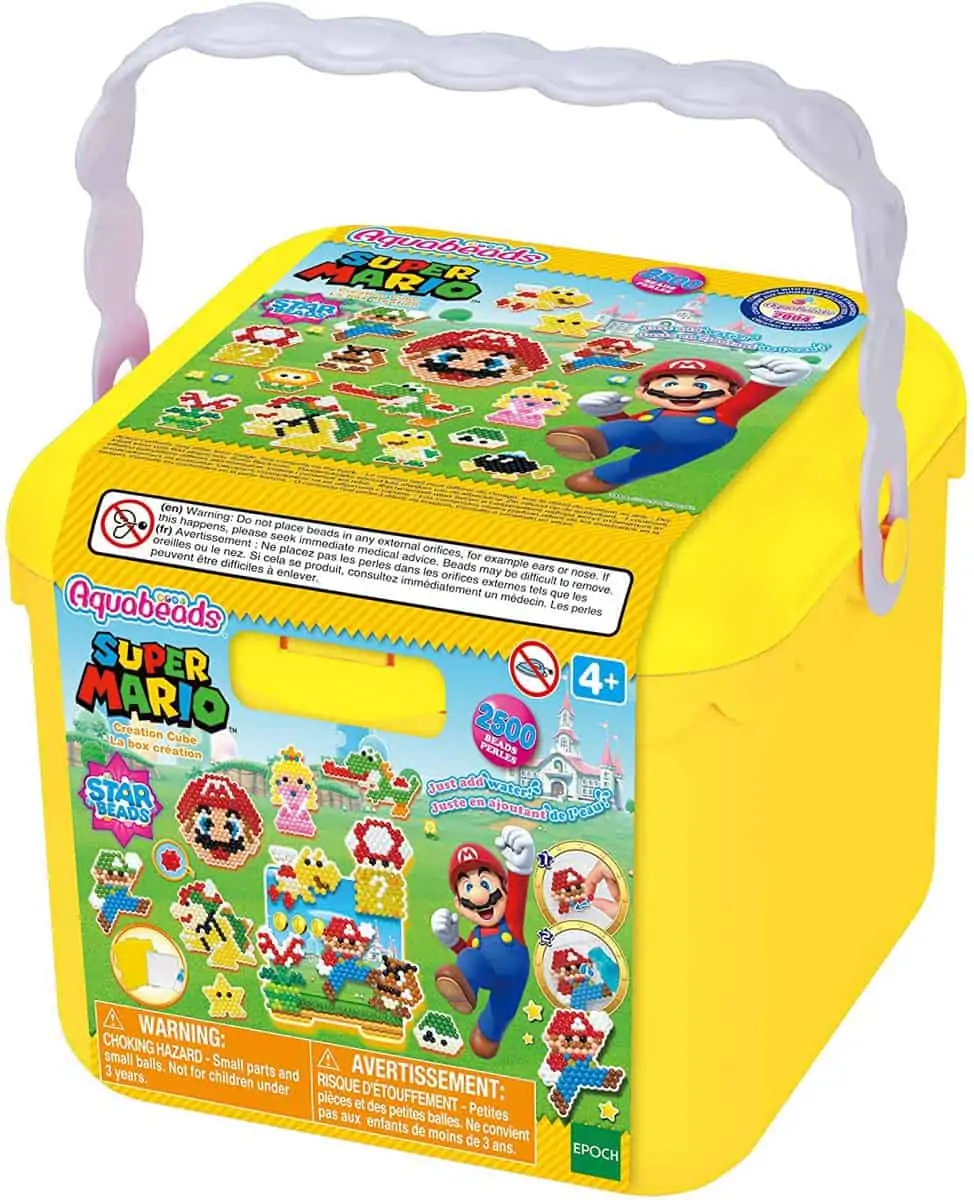 Aquabeads 31774 Kreativ Würfel – Super Mario – Bastelset für 25,99 € [Prime] statt 38,62 €