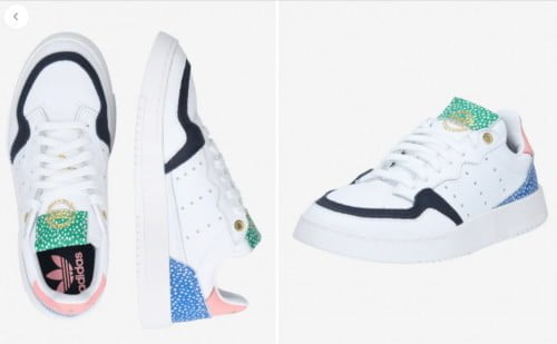 Adidas Damen Sneaker Supercourt W (Gr. 36 bis 42) für 29,95 € inkl. Versand (statt 59,45 €)