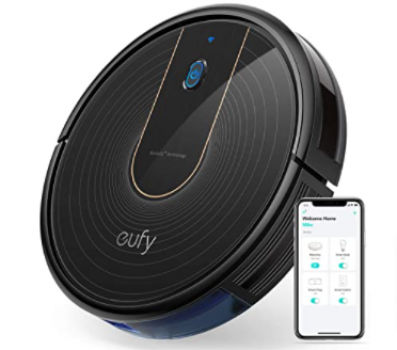 Amazon de eufy by Anker RoboVac 15C Saugroboter BoostIQ mit WLAN Funktion extrem flaches Design 1300Pa Saugkraft Geraeuscharmer Betrieb Selbstaufladender Staubsaugerroboter fuer Hartboeden und Teppiche