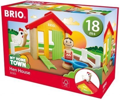 BRIO 30305 My Home Town Huehnerhaus e1636997826336