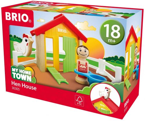 BRIO 30305 – My Home Town Hühnerhaus für 6,99 € inkl. Prime-Versand