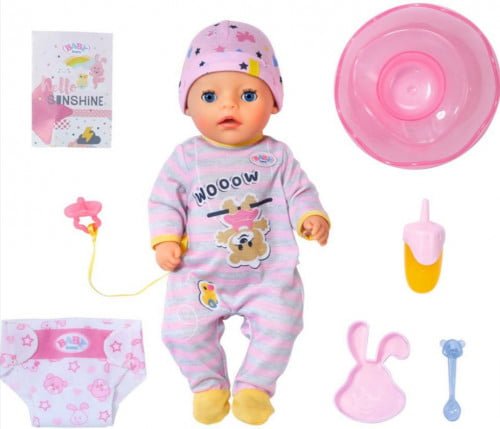 Baby Born Babypuppe Soft Touch Little Girl (36cm) mit lebensechten Funktionen für 32,94 € inkl. Versand