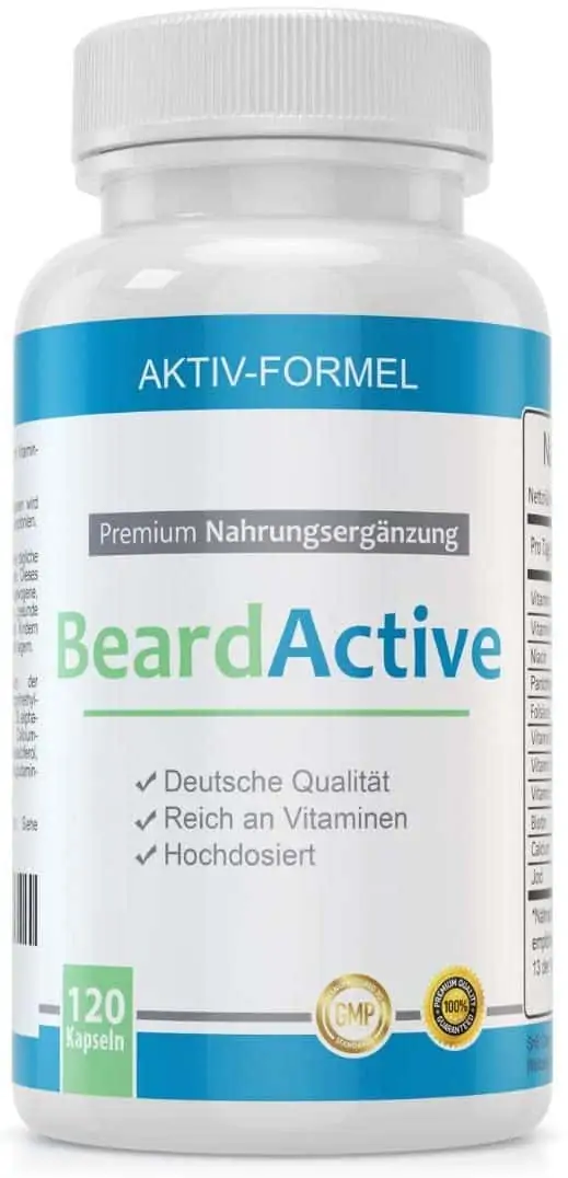 [Exklusiv] BeardActive Multivitamin und Mineralien Komplex für 7,26 € inkl. Prime-Versand (statt 24,95 €)