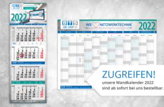 Bestellung Wandkalender 2022 LWL SHOP 24