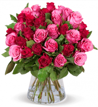 Blumenstrauss miz 35 Rosen RomanticRoses e1635748890622