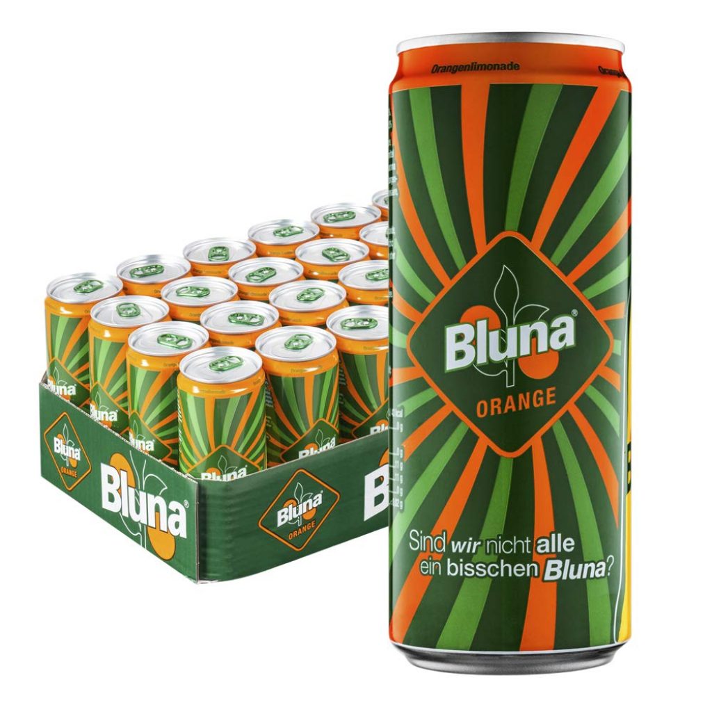 Bluna Orangenlimonade Dosen