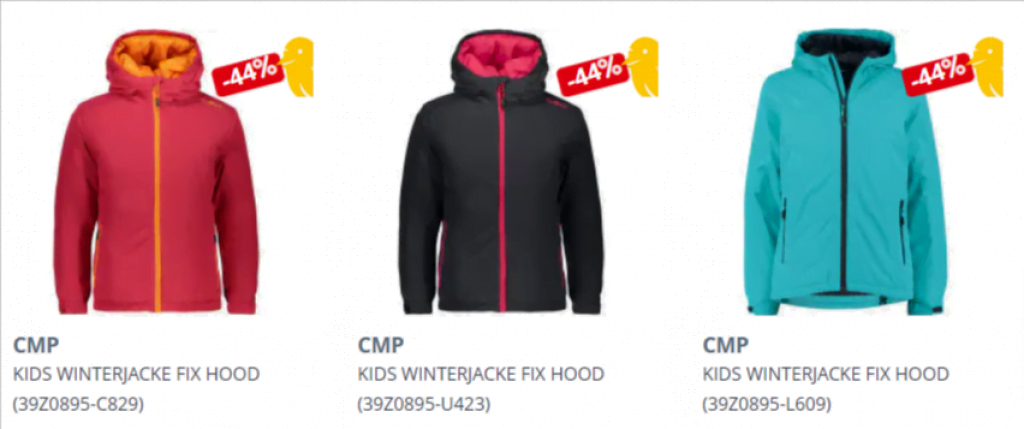 Cmp Fix Hood Kinder Winterjacke